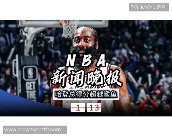 历史得分榜前十球员哈登发声工作还未结束继续追求更高目标